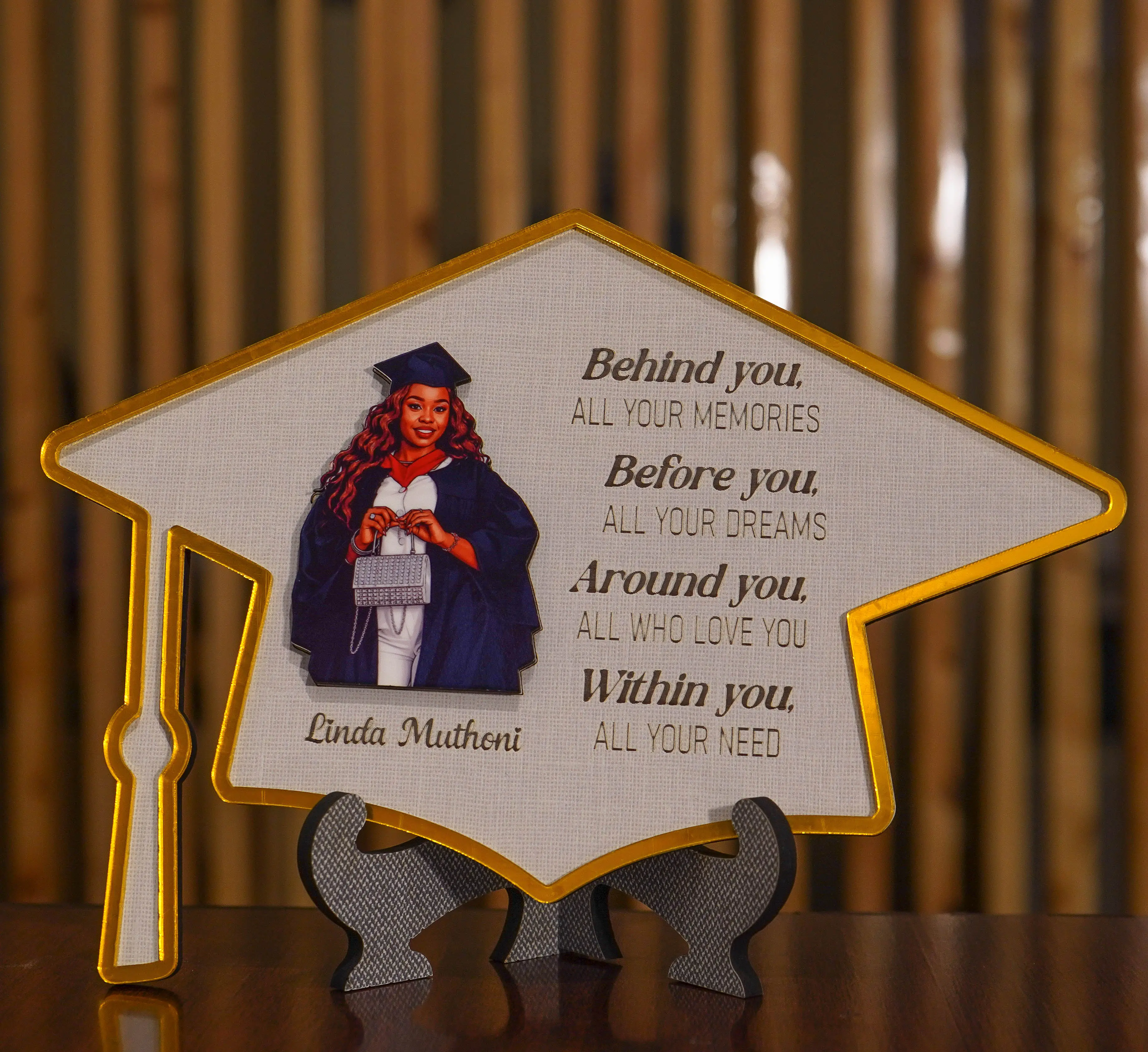 Custom graduation award